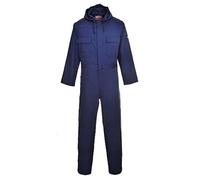 Portwest Buzo Con Capucha Bizweld, Tamaño: L, Color: Marino, BIZ6NARL