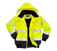 Portwest C465 Cazadora Contrast Cinta Reflectante Doble Recubrimiento de PU
