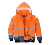 Portwest Cazadora Contrast de alta visibilidad Naranja/Marino XL C465ONRXL