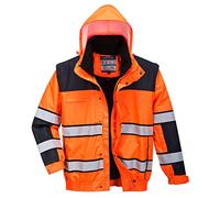 Portwest C466 Cazadora 2 Bolsillos Laterales con Cremallera Puños Elásticos