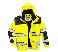 Portwest Cazadora Classic de alta visibilidad C466YBRXL Amarillo/Negro Talla XL