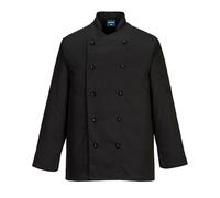 Portwest C834 Chaqueta de Chef Somerset 1 Bolsillo para Seguridad Duradero