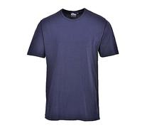 Portwest Camiseta Térmica De Manga Corta, Tamaño: XXXL, Color: Marino, B120NARXXXL