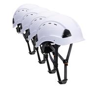 Portwest Casco Height Endurance Ventilado, Color: Blanco, PS63WHR (Paquete de 4)
