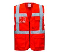 Portwest US476 Chaleco Poliéster Alta Visibilidad Reflectante Transpirable