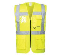 Portwest Chaleco Executive Berlin Amarillo Talla XXL S476YERXXL