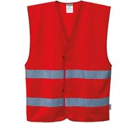 Portwest Chaleco Iona, Tamaño: L/XL, Color: Rojo, F474RERL/XL (Paquete de 5)