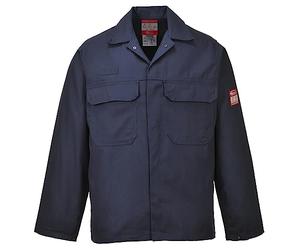 Portwest Chaqueta Bizweld, Tamaño: L, Color: Marino, BIZ2NARL