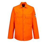Portwest Chaqueta Bizweld, Tamaño: S, Color: Naranja, BIZ2ORRS