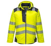 Portwest Chaqueta de invierno PW3 Alta visibilidad Amarillo/Negro XS T400YBRXS