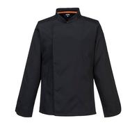 Portwest Chaqueta M/L Meshair Pro, Tamaño: M, Color: Negro, C838BKRM