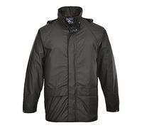 Portwest Chubasquero Sealtex Classic, Tamaño: L, Color: Negro, S450BKRL