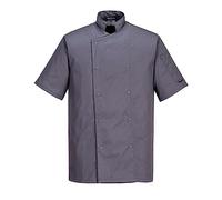 Portwest Cumbria Chefs Chef, Color: Gris Pizarra, Talla: S, C733BKRXS