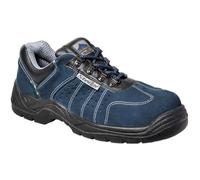 Portwest Deportivo Steelite Perforated Trainer S1P, Tamaño: 46, Color: Azul, FW02BLU46