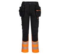 Portwest DX4 Pantalones De Trabajo Hi-Vis Con Bolsillos Holster Abiertos