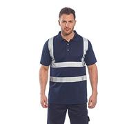 Portwest F477 Polo Iona Abertura por Plaqueta con Botones Cuello Acanalado