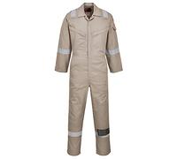 Portwest Mono FR21KHRS Super-ligero Ignífugo y Antiestático 210 g S Caqui