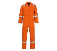 Portwest FR50 Mono Reflectante Resistente Llamas FR Fuelle en la Espalda