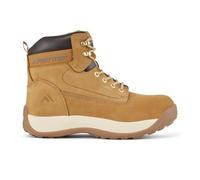 Portwest FW32 Bota Steelite Constructo Nubuck Puntera Protectora de Acero | Miel, 39, S3 EN ISO 20345, Borde Superior Acolchado, Calzado Antiestático, Doble Densidad, Piel Flor, Suela Resistente