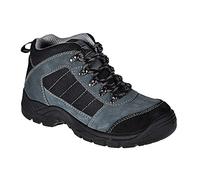 Portwest Bota Steelite Trekker S1P, Tamaño: 42, Color: Negro, FW63BKR42