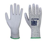 Portwest Guante Anti-Corte Lr Con La Palma Pu , Tamaño: XL, Color: Gris, A620GRRXL