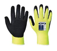 Portwest Guante Hivis Grip - Látex, Tamaño: XL, Color: Amarillo, A340YERXL
