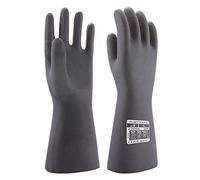 Portwest Guante Químico De Neopreno, Tamaño: M, Color: Negro, A820BKRM