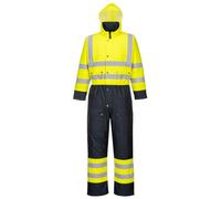 Portwest Mono Contrast, Con Forro, Tamaño: 7XL, Color: Amarillo/Marino, S485YNR7XL