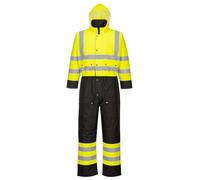 Portwest Mono Contrast, Con Forro, Tamaño: 7XL, Color: Amarillo/Negro, S485YBR7XL