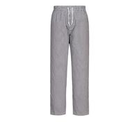 Portwest Pantalón de chef Bromley – Cuadritos negros – Talla M – C079CKRM