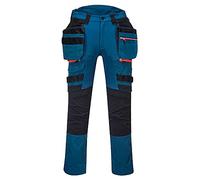 Portwest Pantalón DX4 Holster con bolsillos desmontables Azul metro Tamaño 36 (DX440MBR36)