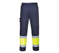 Portwest Pantalones Trabajo Hombre Hi-Vis Combate Ligeros Servicio L049