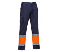 Portwest Pantalones Trabajo Hombre Hi-Vis Combate Ligeros Servicio L049
