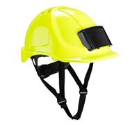 Portwest Casco rígido PB55 ventilado con placa de identificación Amarillo