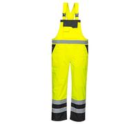 Portwest Peto Bicolor Contrast, Sin Forro, Tamaño: XXL, Color: Amarillo/Negro, S488YBRXXL