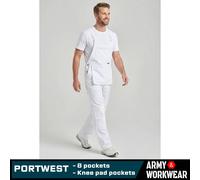 Portwest Peto Painters Bolton Blanco Talla XS S810WHRXS