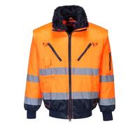 Portwest PJ50 Cazadora 3 en 1 Dos Bolsillos Inferiores Chaqueta Multi-Uso