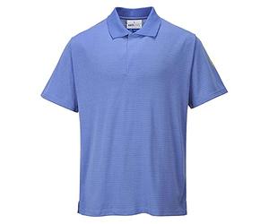 Portwest Polo Esd Antiestático, Tamaño: XXXL, Color: Azul Hamilton, AS21HBRXXXL