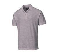 Portwest Polo Naples, Tamaño: S, Color: Gris, B210HGRS