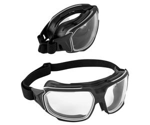 PORTWEST PS64 Plegable Gafas Anti Niebla Ajustable Polvo Prueba Ojos Protector