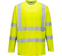 Portwest S178 Camiseta Poliéster Tejido Transpirable Punto Ojo de Pájaro