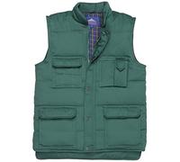 Portwest S414 Chaleco de Calor Shetland Frontal con Tapeta Antiaguaceros