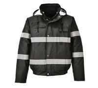 Portwest S434 Cazadora Bomber Iona Lite Cuello con Forro de Polar Poliéster