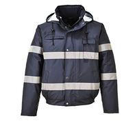 Portwest S434 Cazadora Bomber Iona Lite Cuello con Forro de Polar Poliéster
