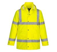 Portwest Chaqueta S460 de Tráfico de Invierno Impermeable Alta Visibilidad Amarilla L