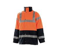 Portwest Parka Bicolor Traffic Alta visibilidad Naranja Talla M S467ORRM