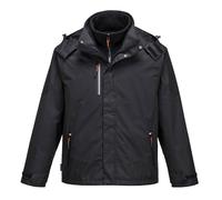 Portwest S553 Chaqueta 3 en 1 Radial Cuello con Forro de Polar 6 Bolsillos