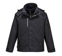 Portwest S553 Chaqueta 3 en 1 Radial Cuello con Forro de Polar 6 Bolsillos