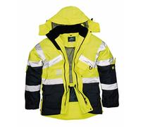 Portwest S760 Parka Bicolor Aberturas Laterales de Ventilación Oxford 300D
