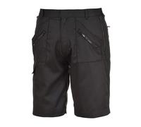 Portwest S889 Pantalones Cortos de Trabajo Elásticos 2 Bolsillos Traseros
